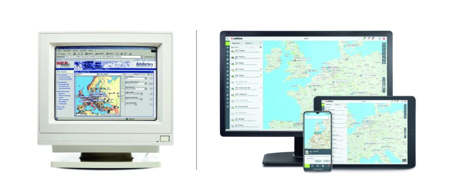 Webfleet wird 25 Jahre – Telematik revolutioniert die Transportbranche