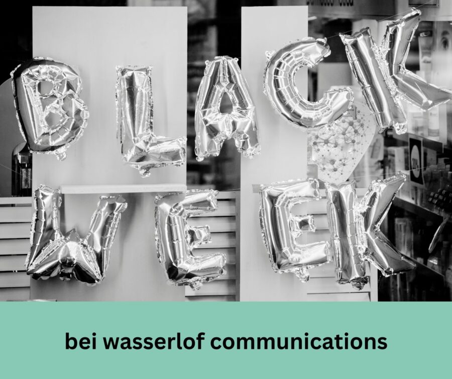 Black Weeks bei wasserlof communications für Ihre Tech-PR