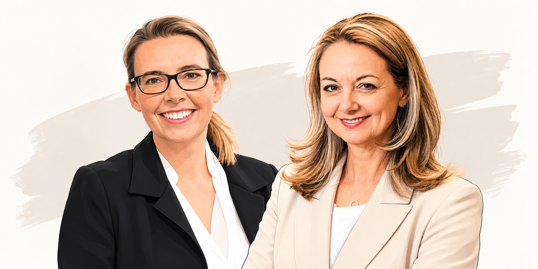 Nina Strass-Wasserlof und Britta Brehm-Cernelic sind die Autorinnen des LinkedIn-Ranking IZ NÖ-Süd 2026.